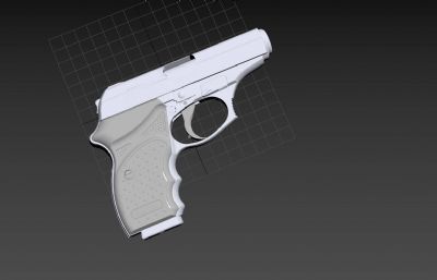 阿根廷BERSA雷霆Thunder380手枪3D游戏道具非实物