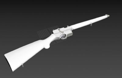 ml90l卡宾手枪carabiner三维装配模型素材,非实物