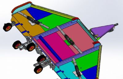 折叠式牵引割灌机
