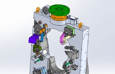 前壳体OP40卧加夹具