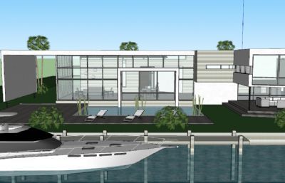 极简主义现代住宅