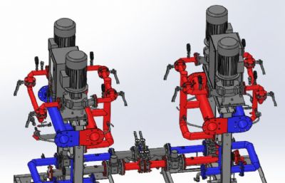 双组工业泵阀系统