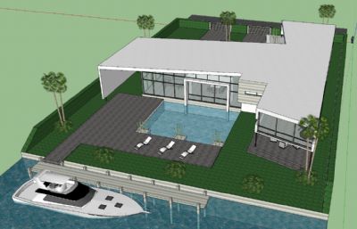 极简主义现代住宅