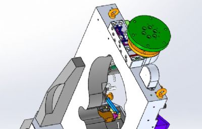 前壳体OP40卧加夹具
