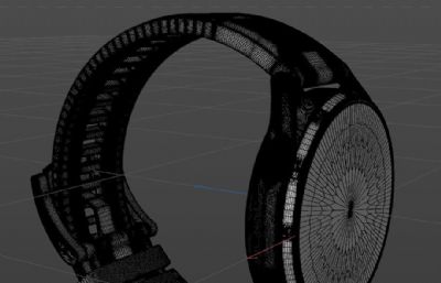 华为 watch gt6手表C4D模型,有keyshot+fbx文件