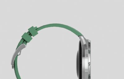 华为 watch gt6手表C4D模型,有keyshot+fbx文件