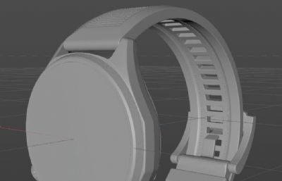华为 watch gt6手表C4D模型,有keyshot+fbx文件