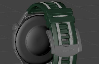 华为 watch gt6手表C4D模型,有keyshot+fbx文件