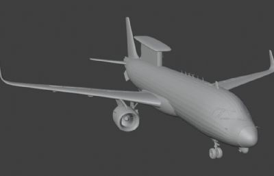 架空空客E-320预警机