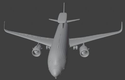 架空空客E-320预警机