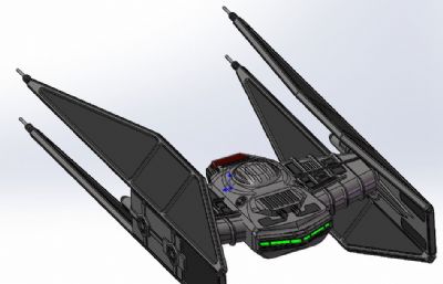 未来战斗机模型