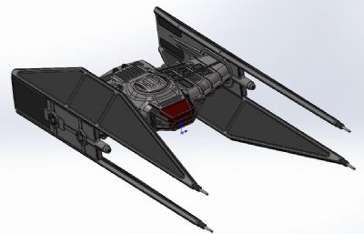 未来战斗机模型