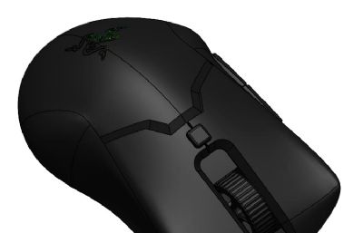 雷蛇蝰蛇迷你鼠标模型