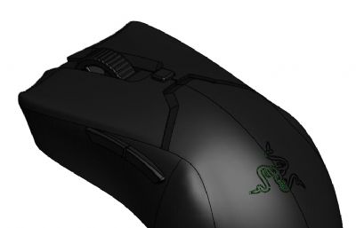 雷蛇蝰蛇迷你鼠标模型