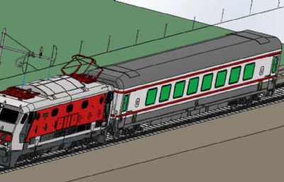 FS E444R型铁路机车