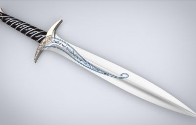 霍比特人佛罗多刺叮剑,指环王魔戒剑,巴金斯精灵王剑