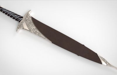 霍比特人佛罗多刺叮剑,指环王魔戒剑,巴金斯精灵王剑