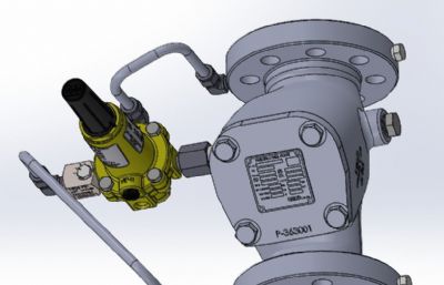 Grove 900TE调节阀模型