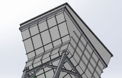 大型料斗设计模型