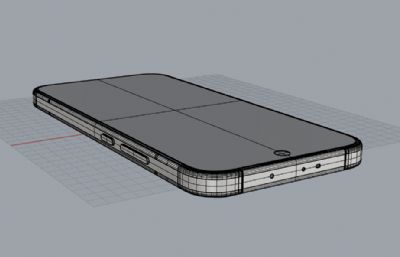 OPPO Reno15手机3D模型