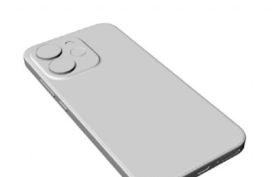 OPPO Reno15手机3D模型