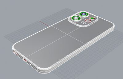 OPPO Reno15 Pro手机外观3D模型