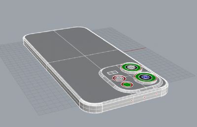 OPPO Reno15 Pro手机外观3D模型