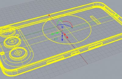 荣耀500 Pro手机3D模型