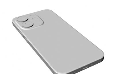 OPPO Reno15 Pro手机外观3D模型