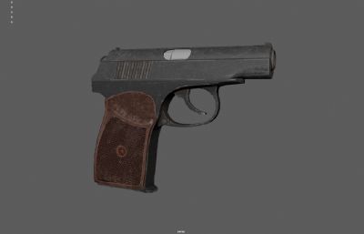 二战手枪 马卡洛夫手枪 小型手枪