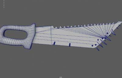 弯刀 生锈大砍刀 僵尸武器