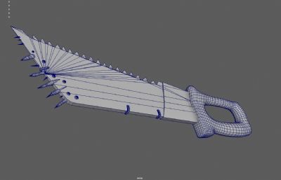 弯刀 生锈大砍刀 僵尸武器