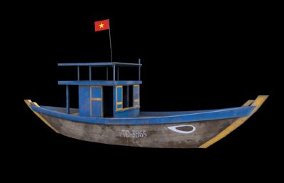 小船 木船 渔船