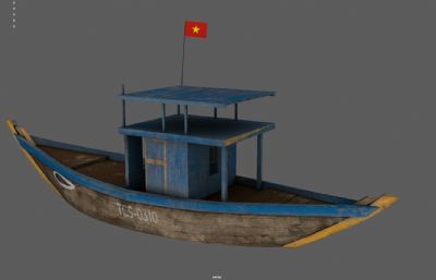 小船 木船 渔船