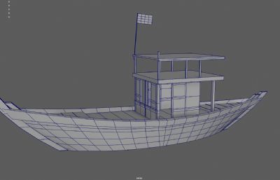 小船 木船 渔船