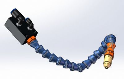 万向关节的切削液喷嘴