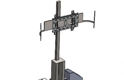 便携式人体工程学显示器键盘支架