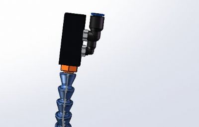 万向关节的切削液喷嘴