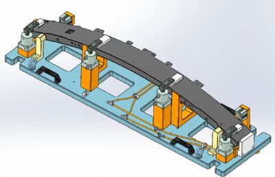 迪安DC1E横梁一序夹具