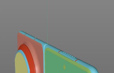 HUAWEI Mate X7手机C4D素模,有三个款