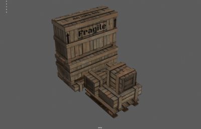 货箱木箱 装备箱 储物箱