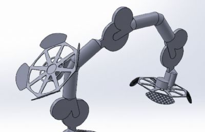 Robot双足行走结构