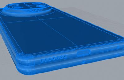 华为 MATE X6手机rhino模型