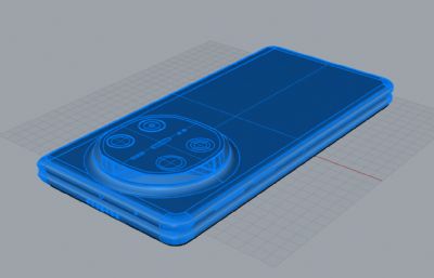 华为 MATE X6手机rhino模型