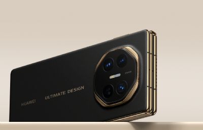 华为 Mate XT非凡大师手机3dm,stp模型