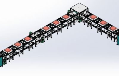双层循环倍速链