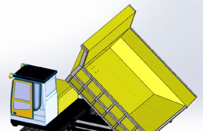 履带式自卸车简易模型