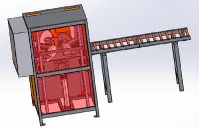 45度铝材锯切设备