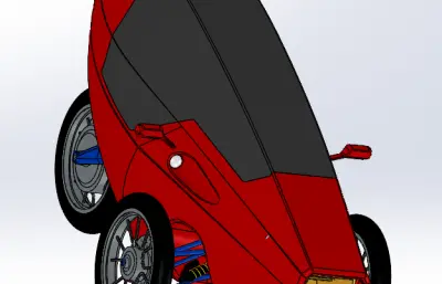 氢气驱动三轮车