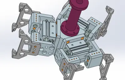 机器人三爪夹具